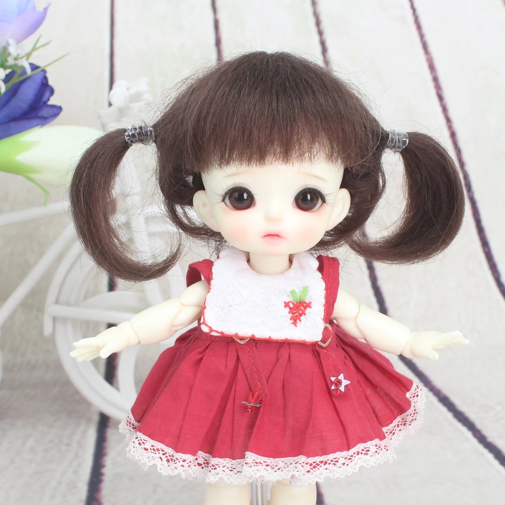 Bjd JD1/8 волосы кукла парик мохер материал парик ob11 кукла набор париков мульти-цветная кукла аксессуары