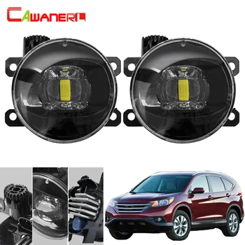 

Cawanerl Car Front Lens Fog Light 4000LM LED Devil Eye Daytime Running Light H11 12V For Honda CR-V CRV 2.4L L4 2012 2013 2014