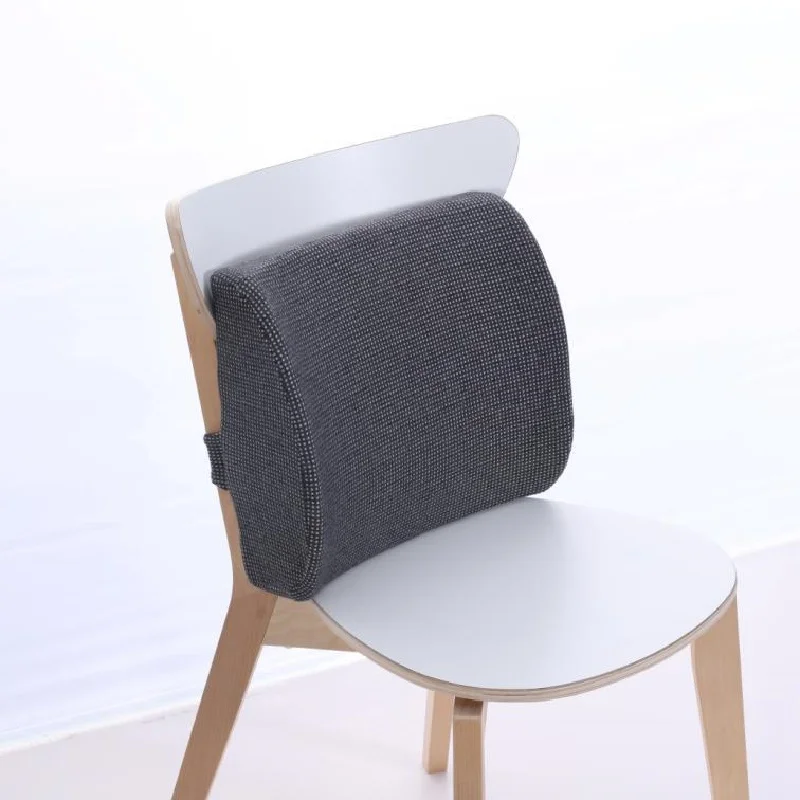 Ergonomic Design Back Pillow For Office Chair Memory Foam Lumbar