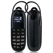 AEKU KK1 мини-наушники для мобильного телефона с низким уровнем радиации, Громкая связь Bluetooth, набор номера для детей, мобильный телефон