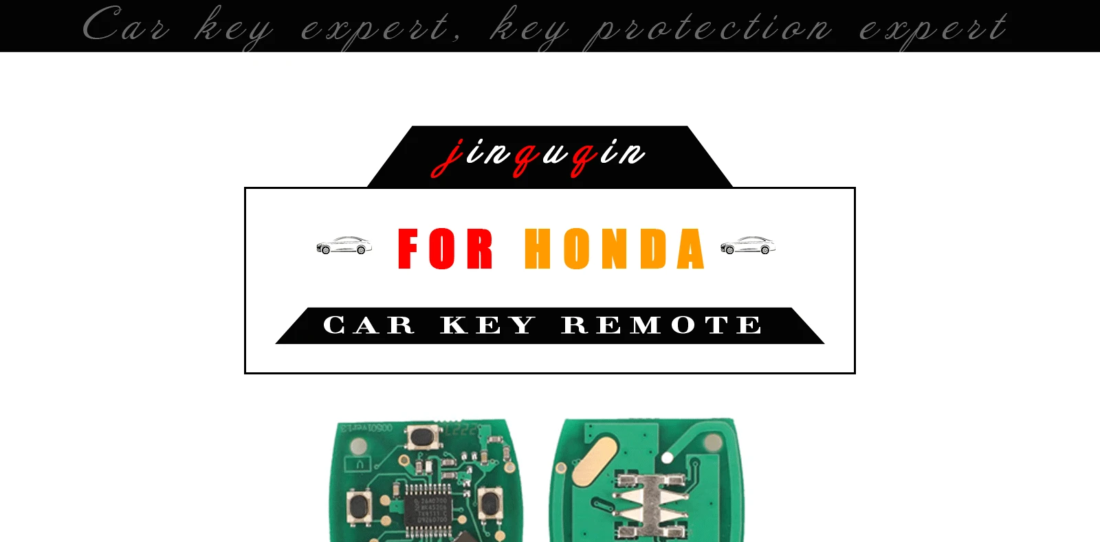 Jingyuqin N5F-S0084A 313,8 МГц id46 Автомобильный ключ оболочки для Honda Accord 2003 2004 2005 2006 2007 автомобильный брелок