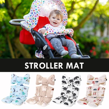 

Baby Stroller Seat Cushion Thick Warm Car Seat Pad Cotton Sleeping Mattresses Pillow For Carriage Infant Pram Accessory 2020 NEW
