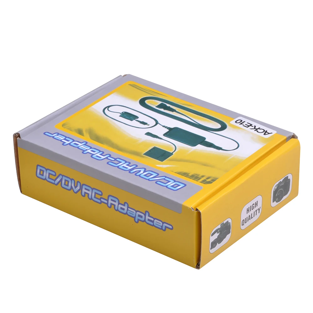 Новый ACK E10 адаптер переменного тока постоянного для Canon LP E12 батарея EOS Rebel T3 T5 T6 T7