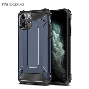

10 Pieces Armor Cases For Apple iPhone 11 Pro XS Max XR X 8 Plus 7 7S 6 6S SE 5 5S Shockproof Phone Case Hybrid Dual Layer Cover