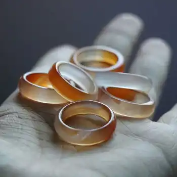 

Natural green agate ring for men lovers with texture handmade brand green jade rings jade jewelry natural stone jade