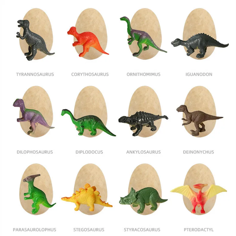 Dinossauro arqueológico dinossauro ovos simulação dinossauro modelo