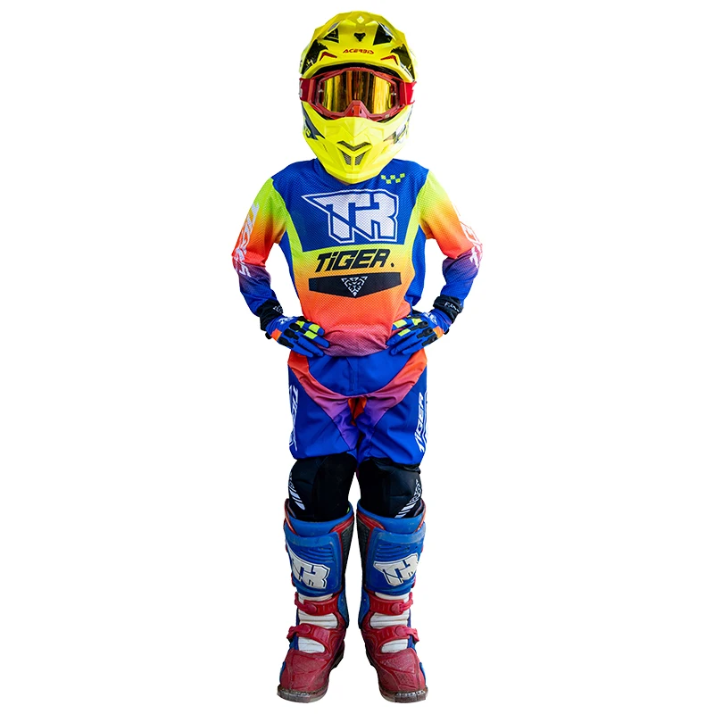Motorcycle Kids Suit Youth Motocross Gear Children ATV Child Jersey And Pant Moto Jersey Set outdoor sportswer Free shipping