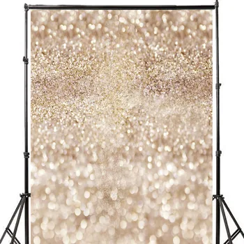 

Freya Vinyl Gold Shining Glitters Photography Backgrounds Light Bokeh Party Portrait Photographic Backdrop For Photo Studio Prop