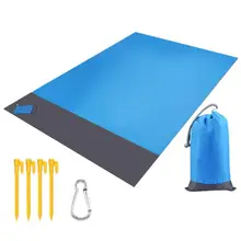 1 шт. коврик для пикника портативный водонепроницаемый Карманный пляжное одеяло складной портативный устойчивый к грязи открытый наземный походный коврик