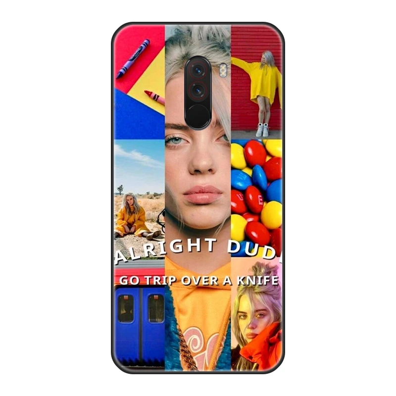 Billie Eilish задняя крышка для Pocophone F1 Xiaomi Redmi S2 4A 5A 6A 5 Plus Redmi Note 4 4X5 5A 6 Pro Prime силиконовый чехол для телефона - Цвет: No.3