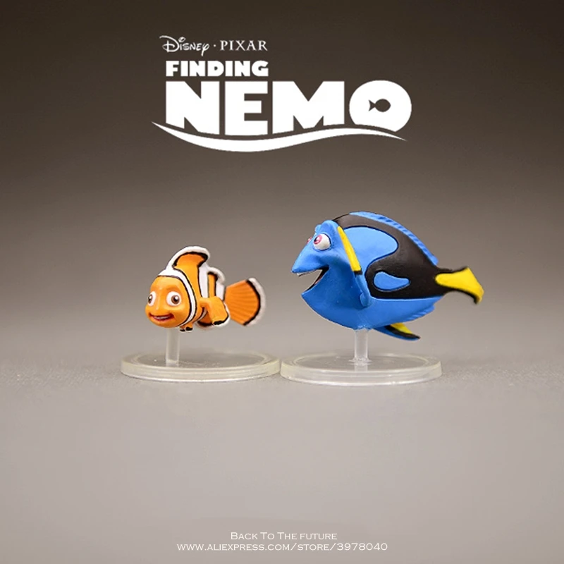 Disney Find Nemo Белый Кит 4 5 см мини ПВХ фигурка кукла коллекция аниме игрушка модель