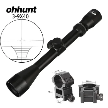 

ohhunt 3-9X40 Hunting Optics Riflescopes Mil-Dot Range Finder Reticle Sight Combo Tactical Rifle Scope