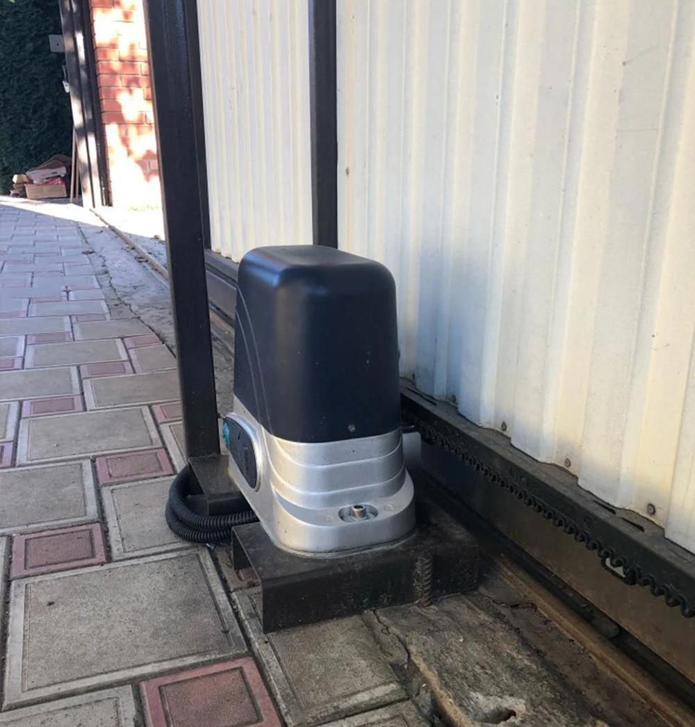 solar system door opener, home for 500KG heavy automatic sliding door opener with 4 meters long nylon rack and induction and GSM