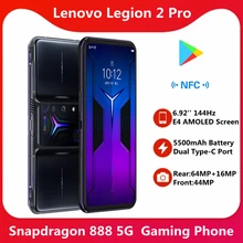 Lenovo Snapdragon 888 Legion 2-Pro 5G Google 128gb 5G/GSM/CDMA2000/.. NFC Supercharge