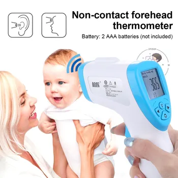 

Muti-fuction Baby/Adult Digital Thermometer Infrared Forehead Body Thermometer Non-contact Temperature Measurement Device