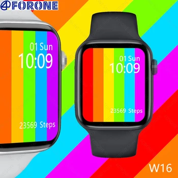 

New W16 Smart Watch Men 1.75 inch IPS Screen Bluetooth Heart rate ECG Women smart watches for IOS Android pk IWO 8 12 P8 G500