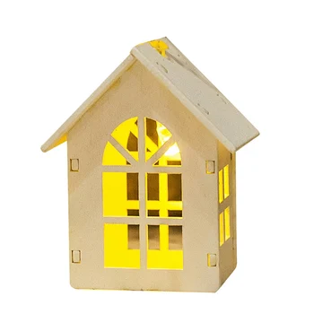 

LED Mini House Shape String Light Fairy String Light For Wedding Xmas Party Christmas Mini House String Light