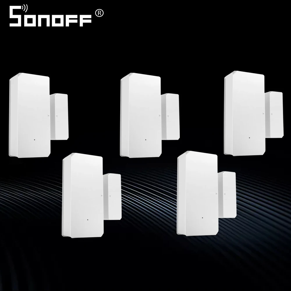 Датчик Sonoff DW2 беспроводной с Wi-Fi датчик окон и дверей для систем сигнализации