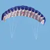 Rainbow parachute Outdoor Fun Dual Line Stunt Parafoil  Sports Beach Kite kid funny toy shocker Education toys Skydiving toy ► Photo 1/6