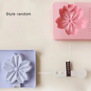 

DIY Handmade Frozen Ice Mold Unique Pretty Vivid Cherry Blossom PP Food Grade Material Food Mold Creative Tool