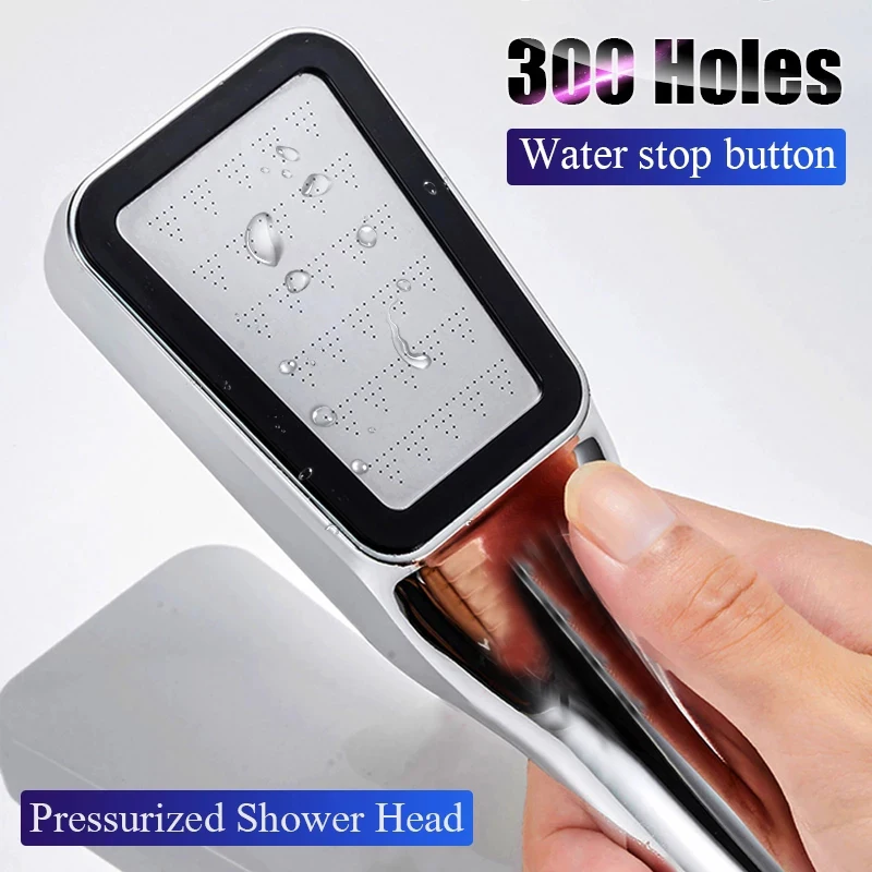 Cut Price Faucet Shower-Head Spraye Bath Pressurized Rainfall Water-Saving Handheld Nozzle 300-Holes wxQKM55jaAk