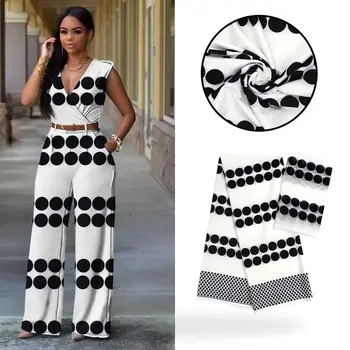 

4Yards Beautiful white and black printed style african audel.modell silk lace fabric and 2Yards chiffon scarf for dress VS9-1