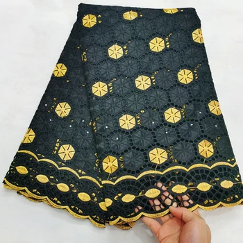

2020 top Selling 100% Cotton African Dry Lace Fabric Nigerian Lace Fabric High Quality generous Swiss Voile In Switzerland