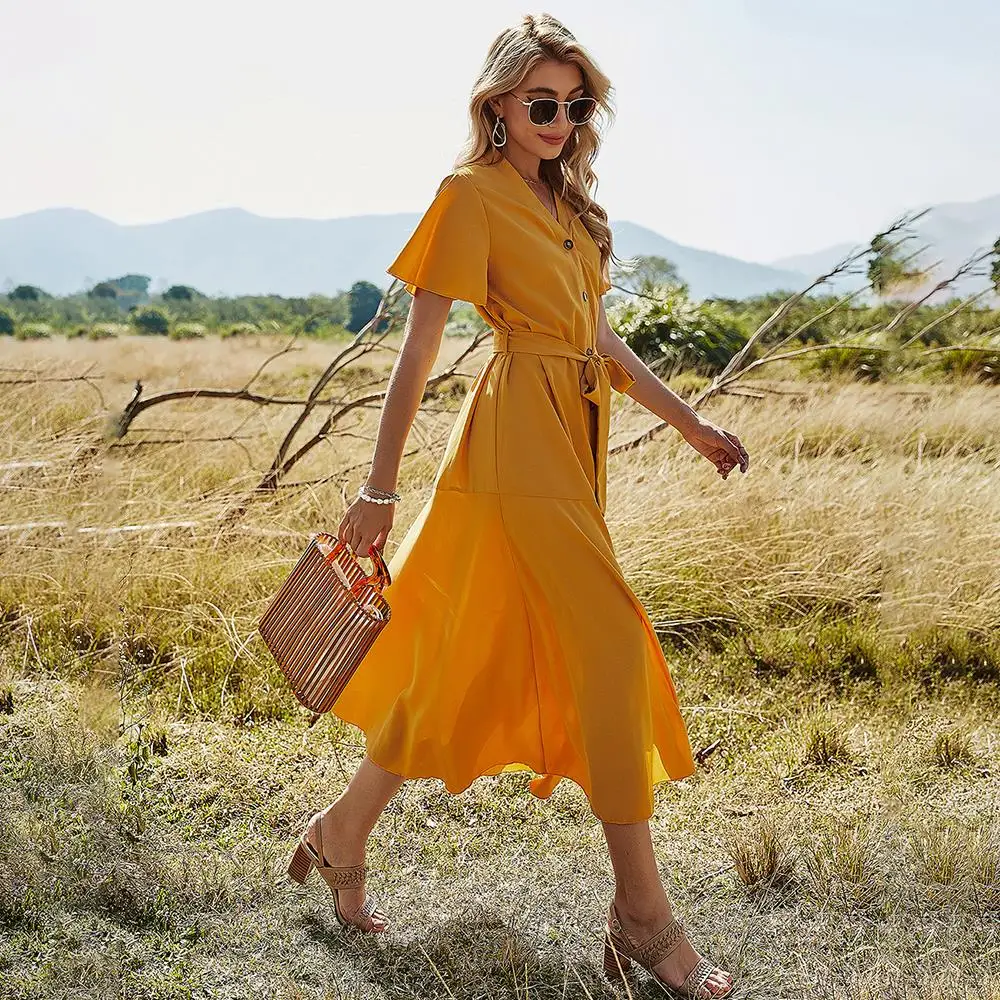 belted summer dresses