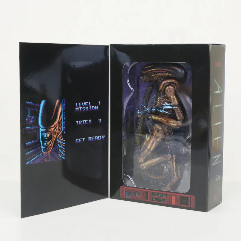 20 см NECA фигура Хищника Хищник масштаб конечная P1 джунгли Охотник джунгли демон бетонный клан Лидер ПВХ фигурка модель игрушки - Цвет: 14 in box