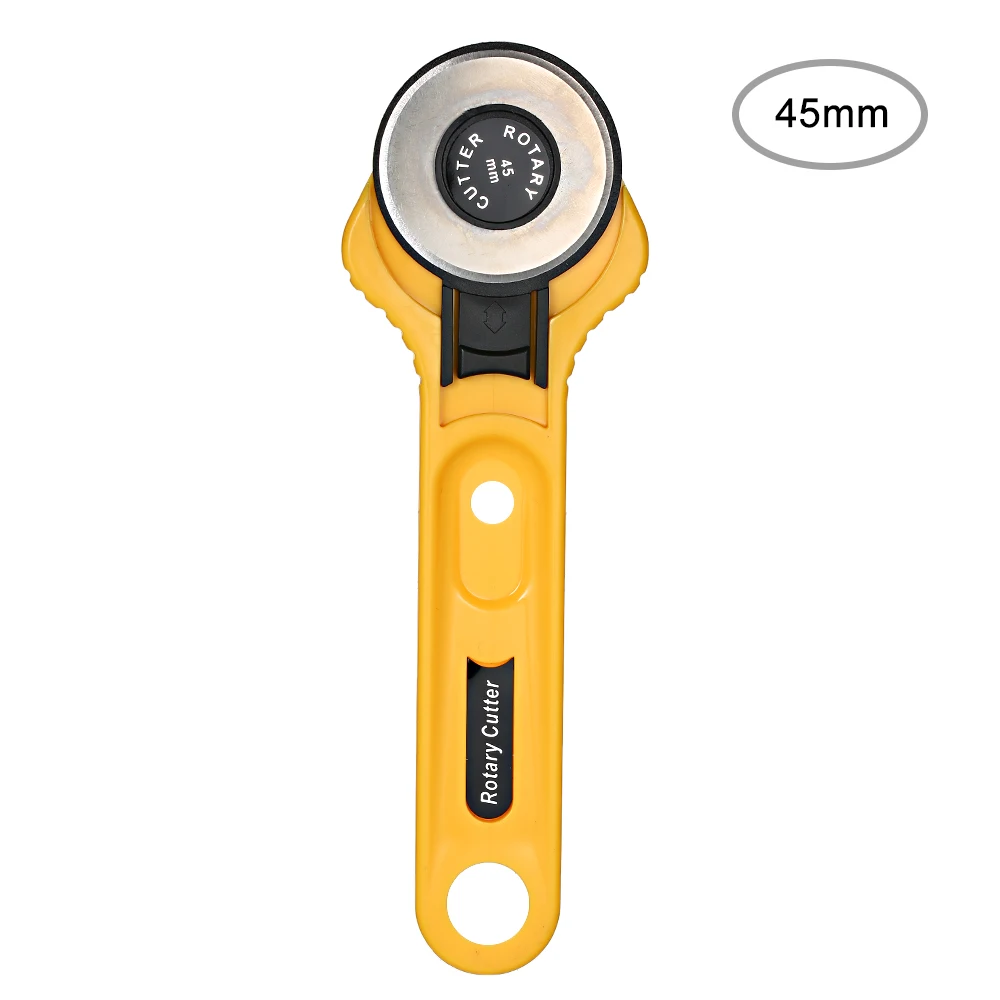 

Portable Handheld Rotary Round Manual Wheel Cutter Scissors Rotary Blade Rotary Cutter Rounded Rotary Blade Roller Cutter