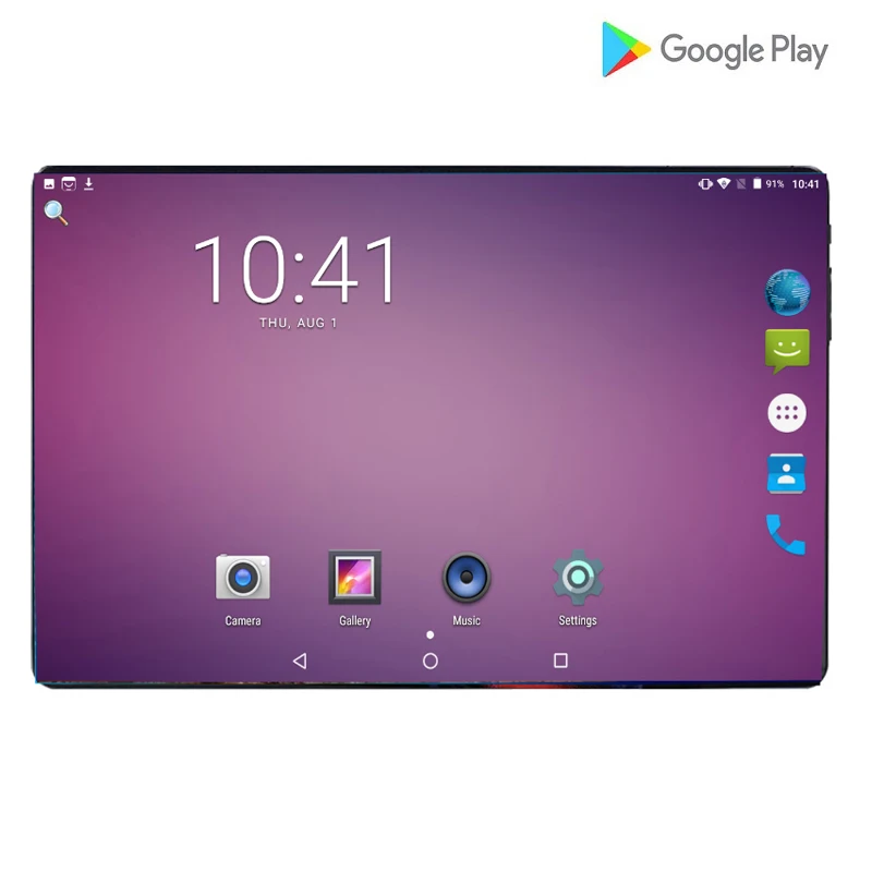 10 дюймов 4G мобильные телефонные звонки планшеты ПК Восьмиядерный Android 9,0 6 ГБ + 64 Гб Dual SIM Слот планшет ПК GPS WiFi Bluetooth 4G сетевая панель