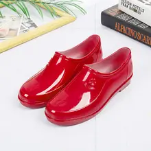  Waterproof Water Shoes Women Slip On Rubber Rain Boots with Sock 2022 New Female Warm Winter Padded Boots Waterproof Rain Shoes 