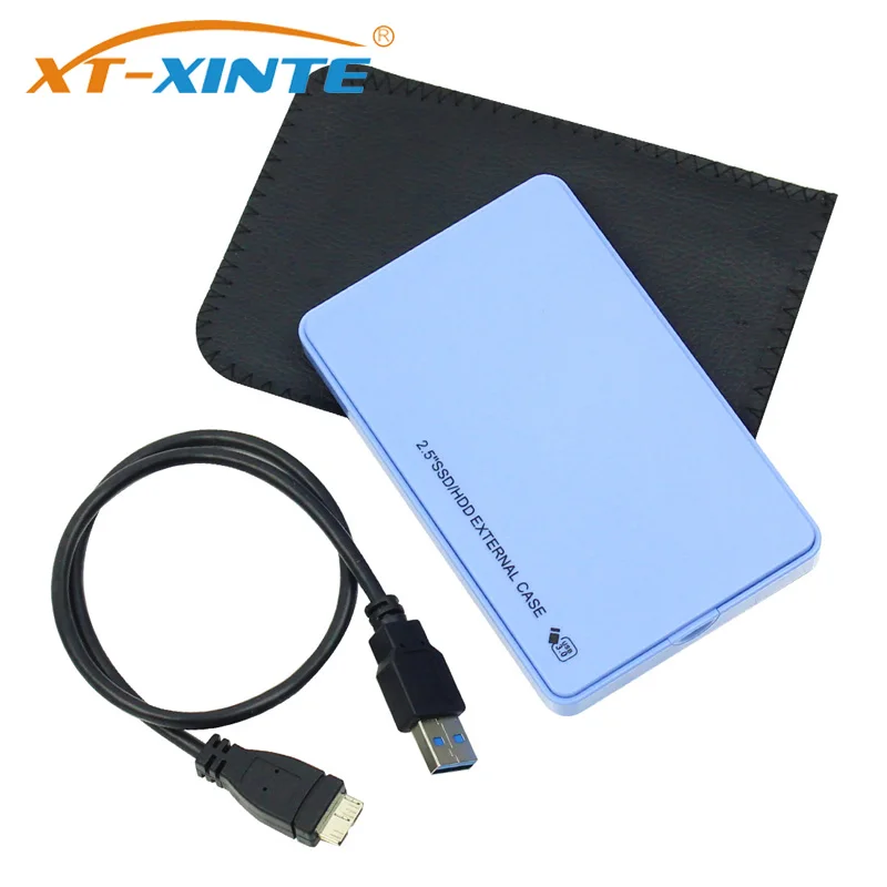 XT-XINTE 2," USB 3,0 SATA HD коробка HDD жесткий диск Внешний корпус Чехол 5 Гбит/с средство резервного копирования данных для ПК ноутбука