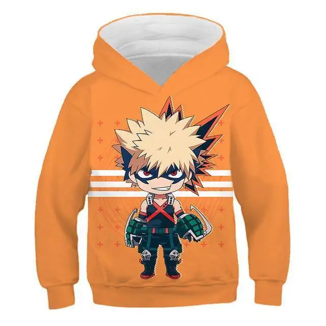 Sudadera con capucha de dibujos анимадо lindo 3D Nios de moda de calle nios y nias casualsuter deportivo - Цвет: WPT-748
