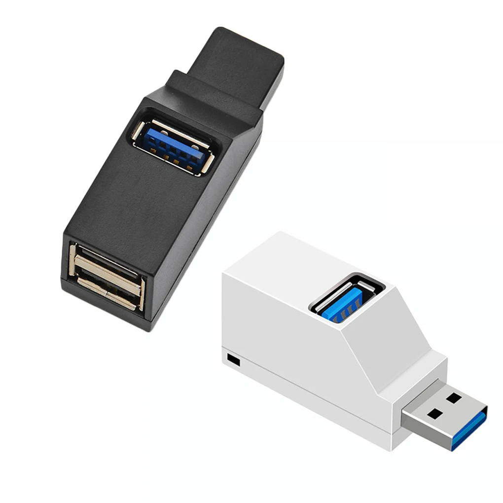 Универсальный мини 3 порта USB 2,0/3,0 концентратор ноутбук ПК Высокая скорость передачи данных USB сплиттер адаптер