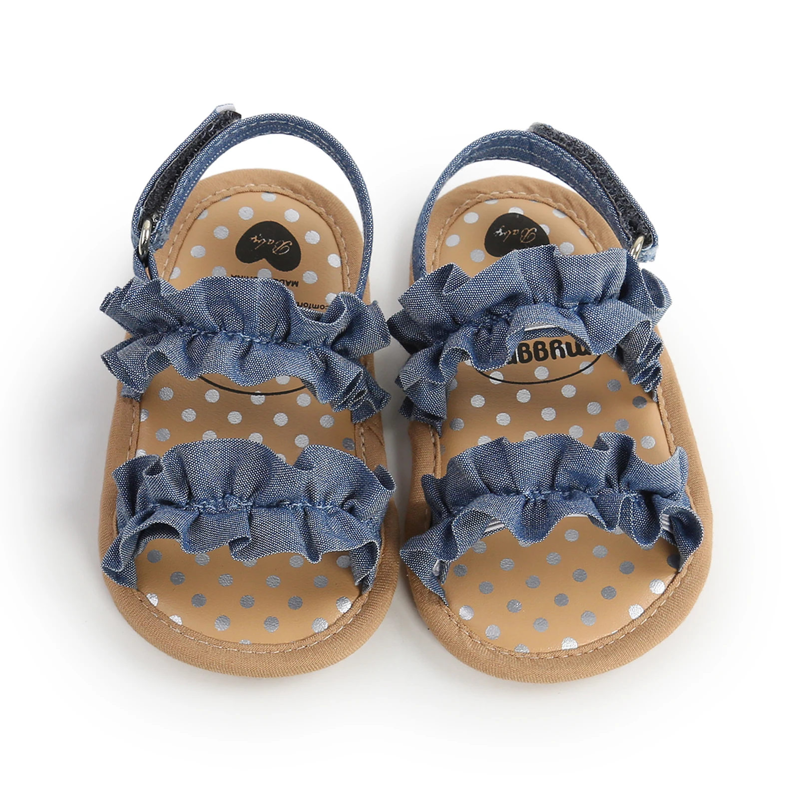 Fashion Newborn Infant Baby Girls Sandals Cute Summer Soft Sole Flat Princess Shoes Infant Non-Slip First Walkers Kids Shoes Kids Sandals Baby Sandals Sandals And Clogs