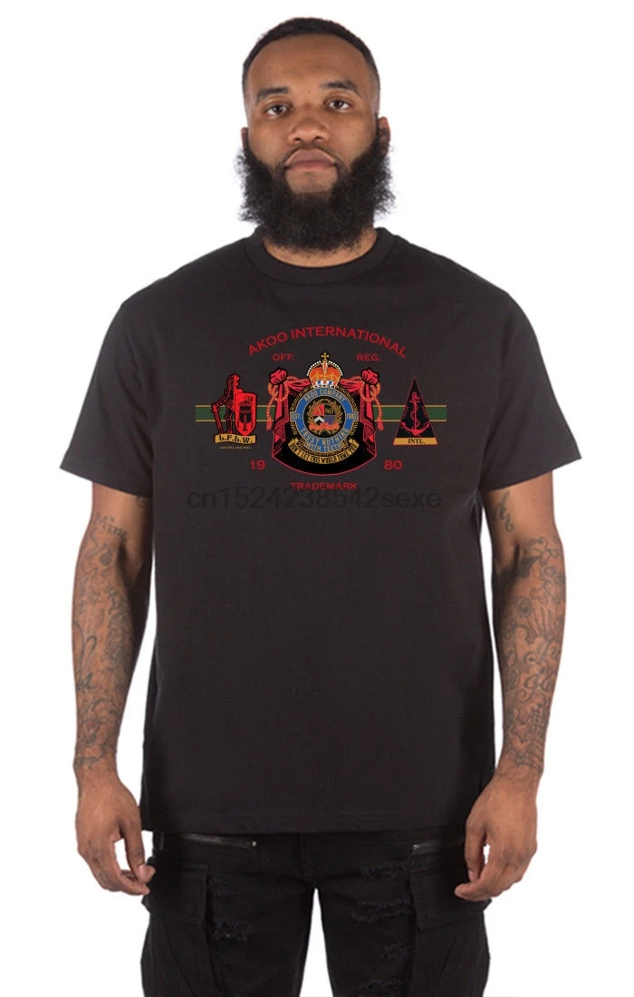 Akoo Black Majestic T- Shirt |