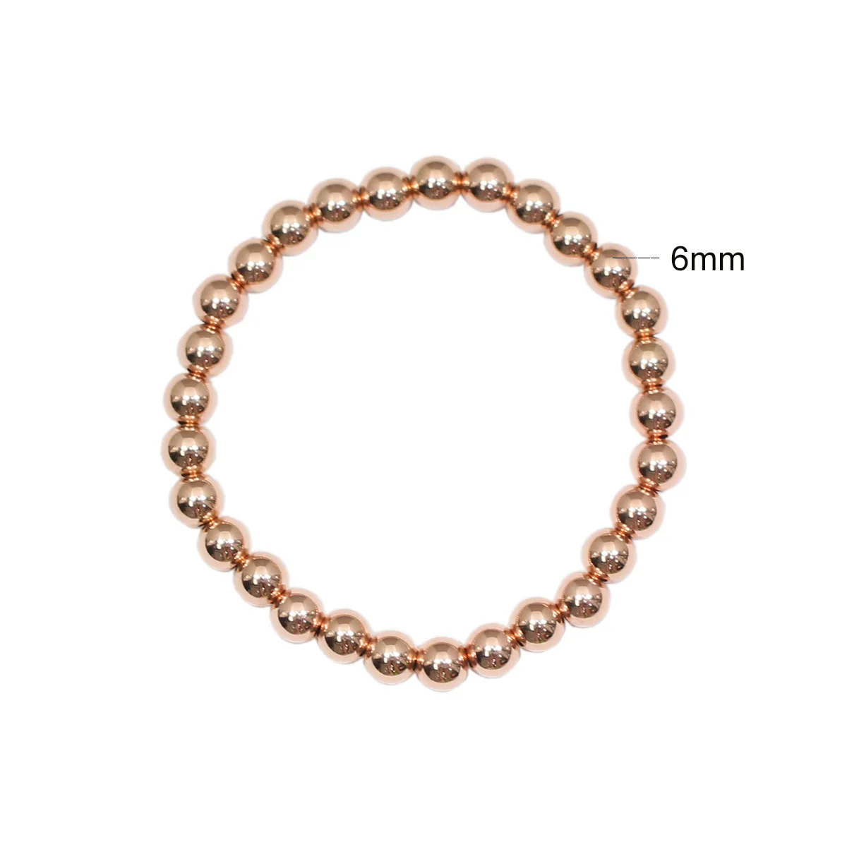 Beadsnice позолоченный браслет из бисера 2-6 мм бусины из стерлингового серебра многослойный браслет из бисера 40012