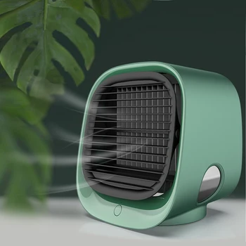 

Air Conditioner Air Cooler Portable 4 in 1 Mini USB Fan Purifier Humidifier Desktop Cooling Fan 3 Speeds For Home Room Office