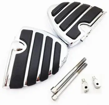 

Motorcycle Front Footpegs Pegs Wing Rear Billet For 1999-2006 Yamaha V-Star 1100 650 Road Star 1600 1700 Virago 750 V-Max