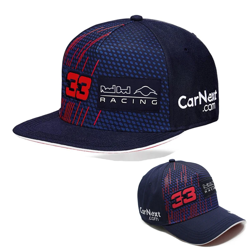 high quality moto gp 33 motorcycle car baseball cap cotton embroidered F1 Outdoor off-road Racing Flat tongue hat Unisex gift | Аксессуары