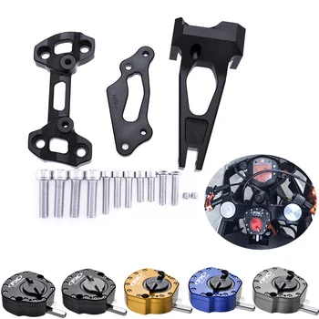 

CNC MT09 FZ09 Steering Stabilize Damper Bracket Mount Kits for Yamaha MT09 mt-09 Street Rally FZ09 2014 2015 2016 2017 2018