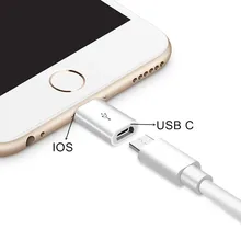 USB C адаптер для IPhone 11 Pro Max XS XR X 8 7 для Lightning To type C зарядный кабель для синхронизации и зарядки