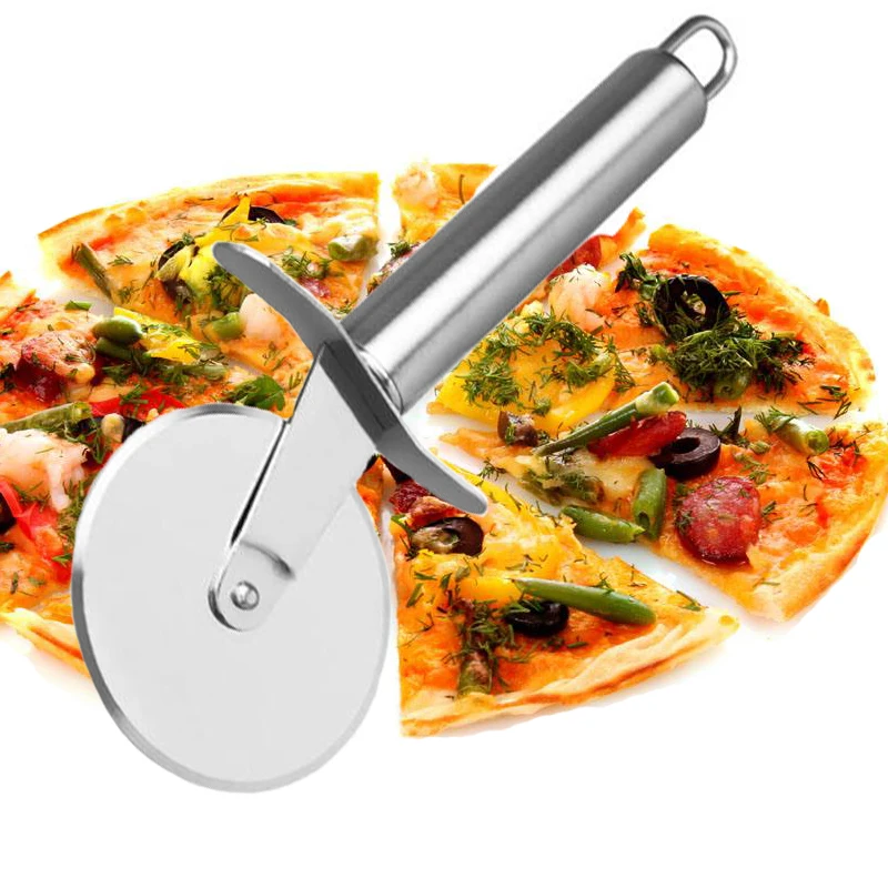 Diameter 6.5 CM Pizza Cutter Round Wheel Roller Stainless Steel Pizza Knife For Pizza Tools Kitchen Tools Pizza Wheels
