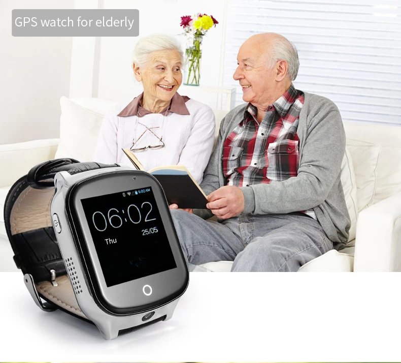 homens crianças gps smartwatch com câmera de