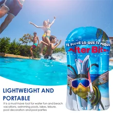 

Inflatable Bodyboard for Kid 58x30 cm Inflatable Floating Boogie Board Folding Swimming Pool Floating Surfboard Beach Body Board