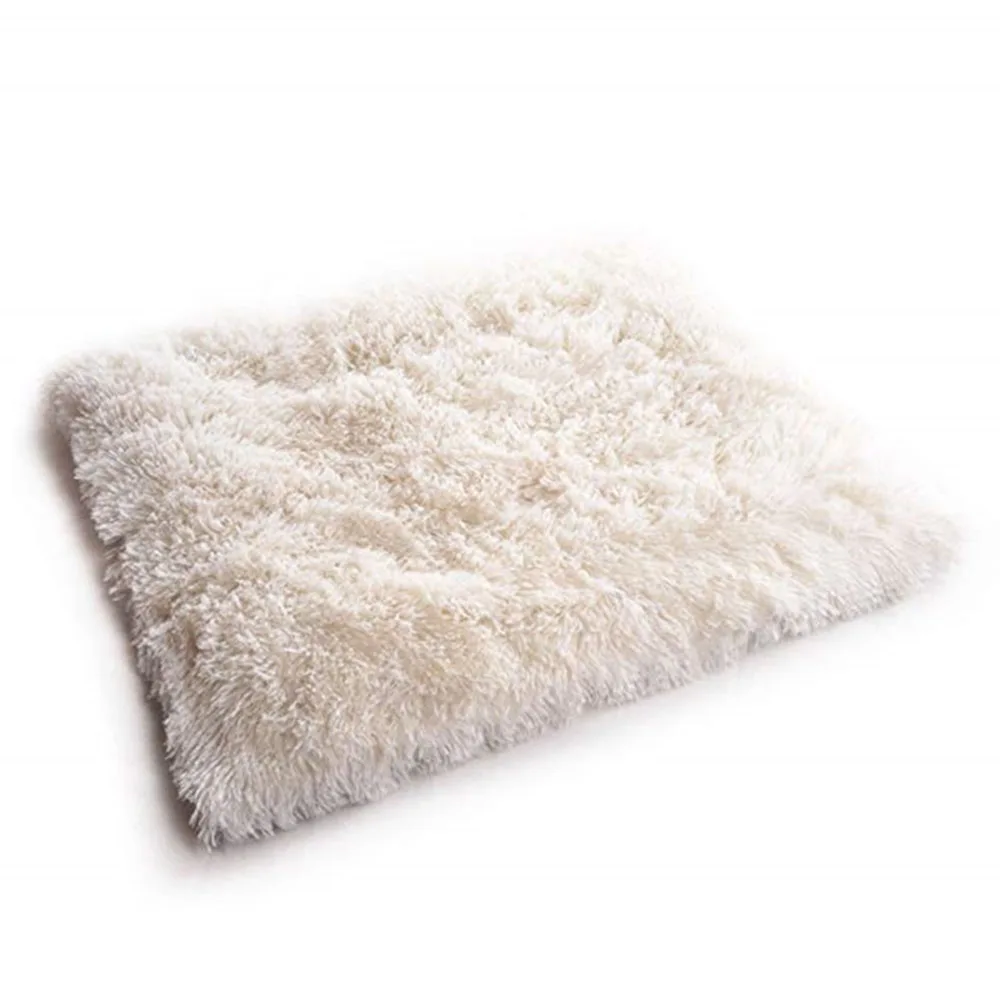 

Warm Fleece Dog Bed Removable Dual-use Mat Soft Pet Dog Sleeper Sofa Pet Lounger Plush Cushion Winter Kennel Puppy Mat Ped Bed 5