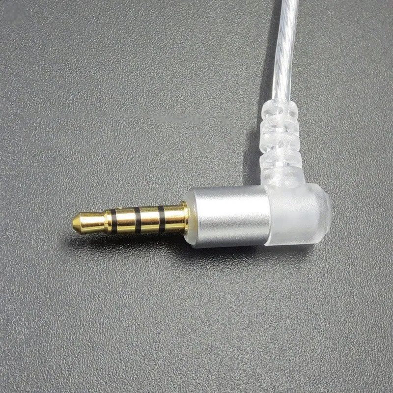 Replacement Audio MMCX Jack Cable For Shure SE535 215 N3AP Headphones Cord Headsets Wire Connecter Silver Plated Cable