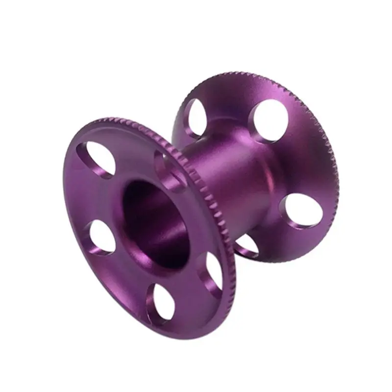 Five Hole Wire Wheel Spool Aluminum Alloy Diving