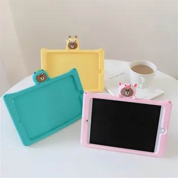 

Children Cartoon Silicone ipad Case For iPad pro 11 2020 ipad 2/3/4 Case protective iPadCover For ipad Mini 5 2019 kids Funda